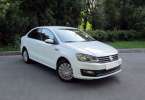 Volkswagen Polo Sedan белого цвета