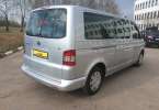 T5 Caravelle, серебристого цвета, шторки на стеклах