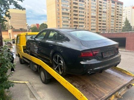 Эвакуация автомобиля полной погрузкой
