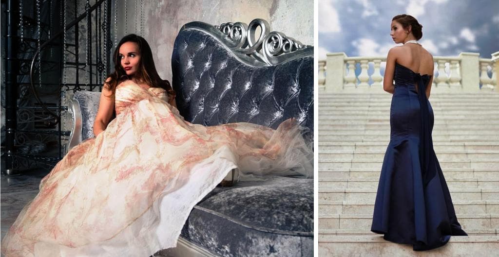 прокат вечерних платьев