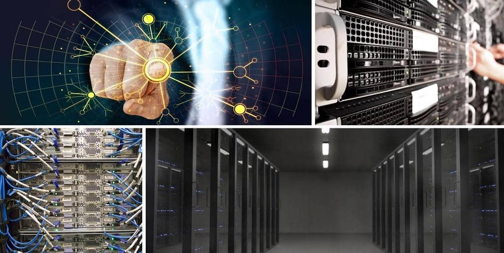 Серверные хранилища, стойки